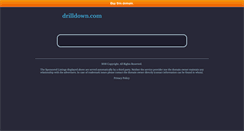 Desktop Screenshot of drilldown.com